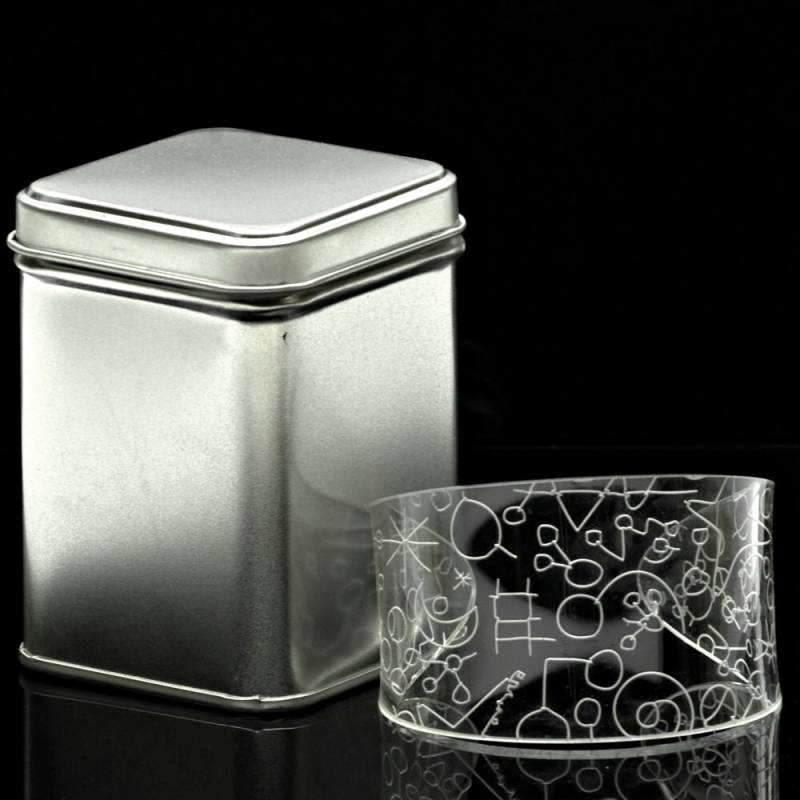 Design-Armband/Acryl Armreif Handgefertigte Armband Modernes Design Schmuck Sob Made in Italy Hypoallergen von SOBweb