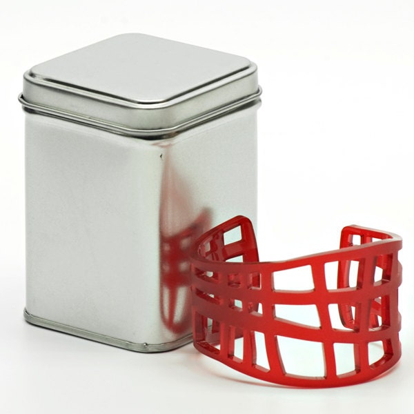 Design-Armband/Acryl Armreif Handgefertigte Armband Modernes Design Schmuck Sob Made in Italy von SOBweb