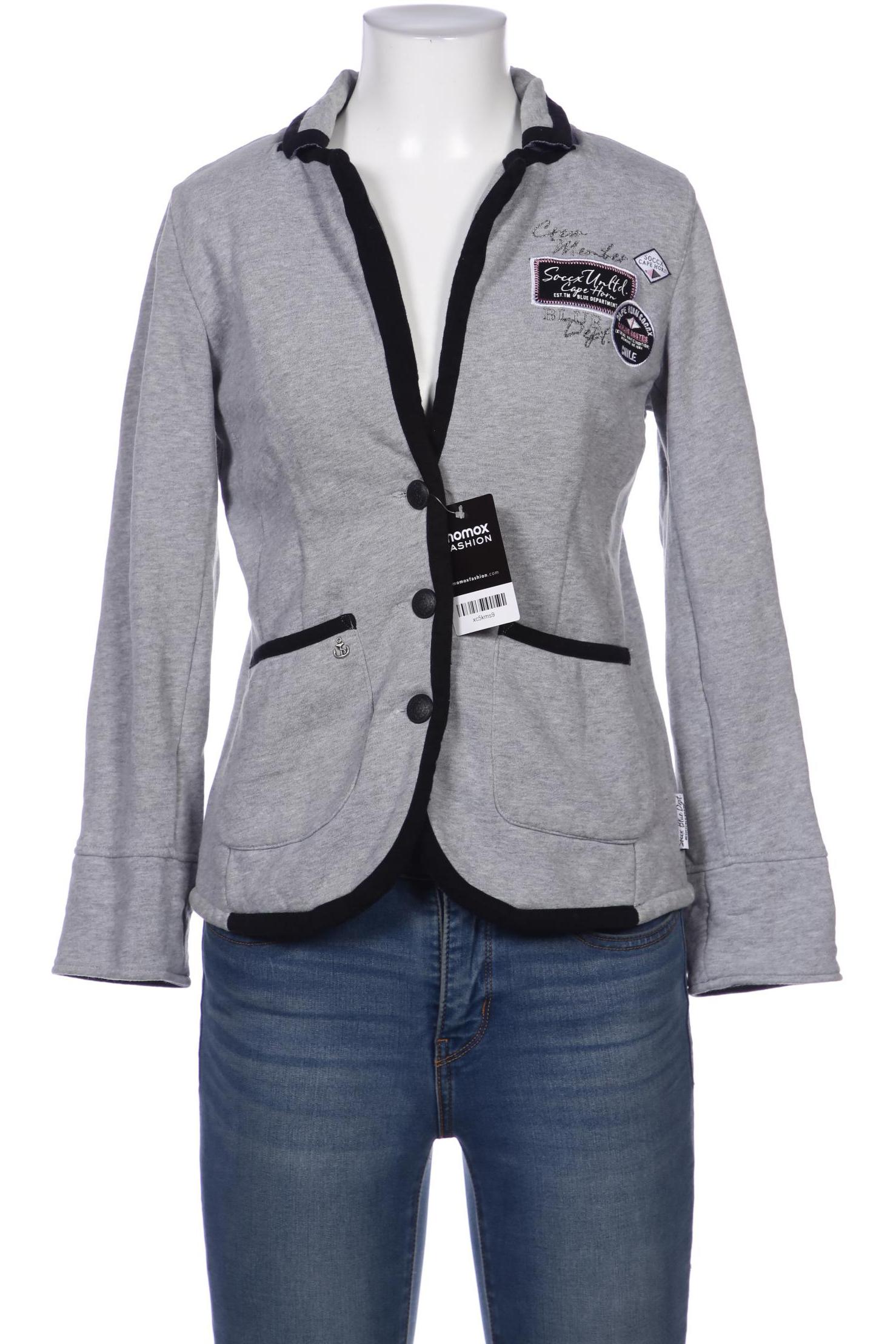 SOCCX Damen Blazer, grau von SOCCX