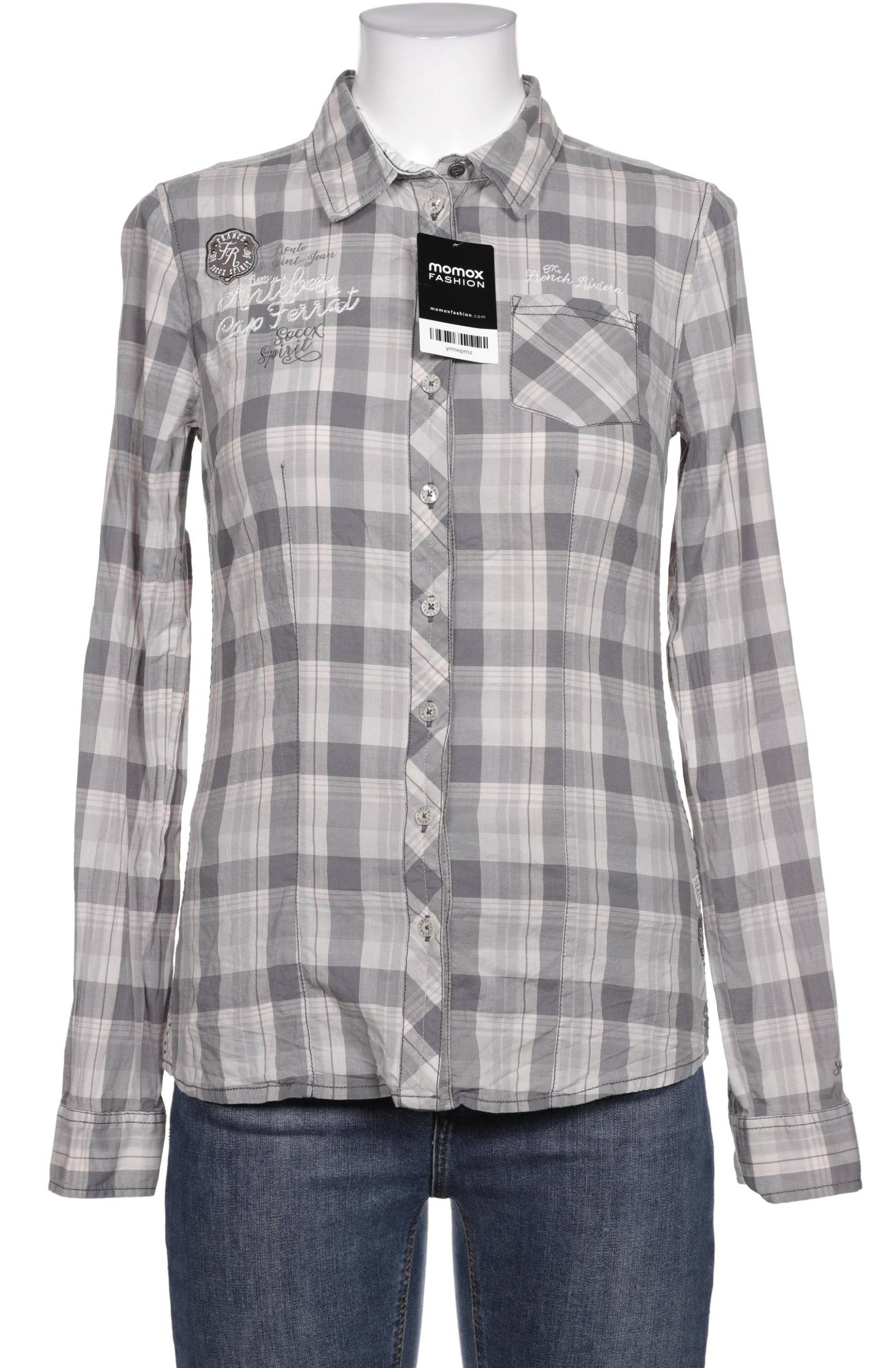 SOCCX Damen Bluse, grau von SOCCX