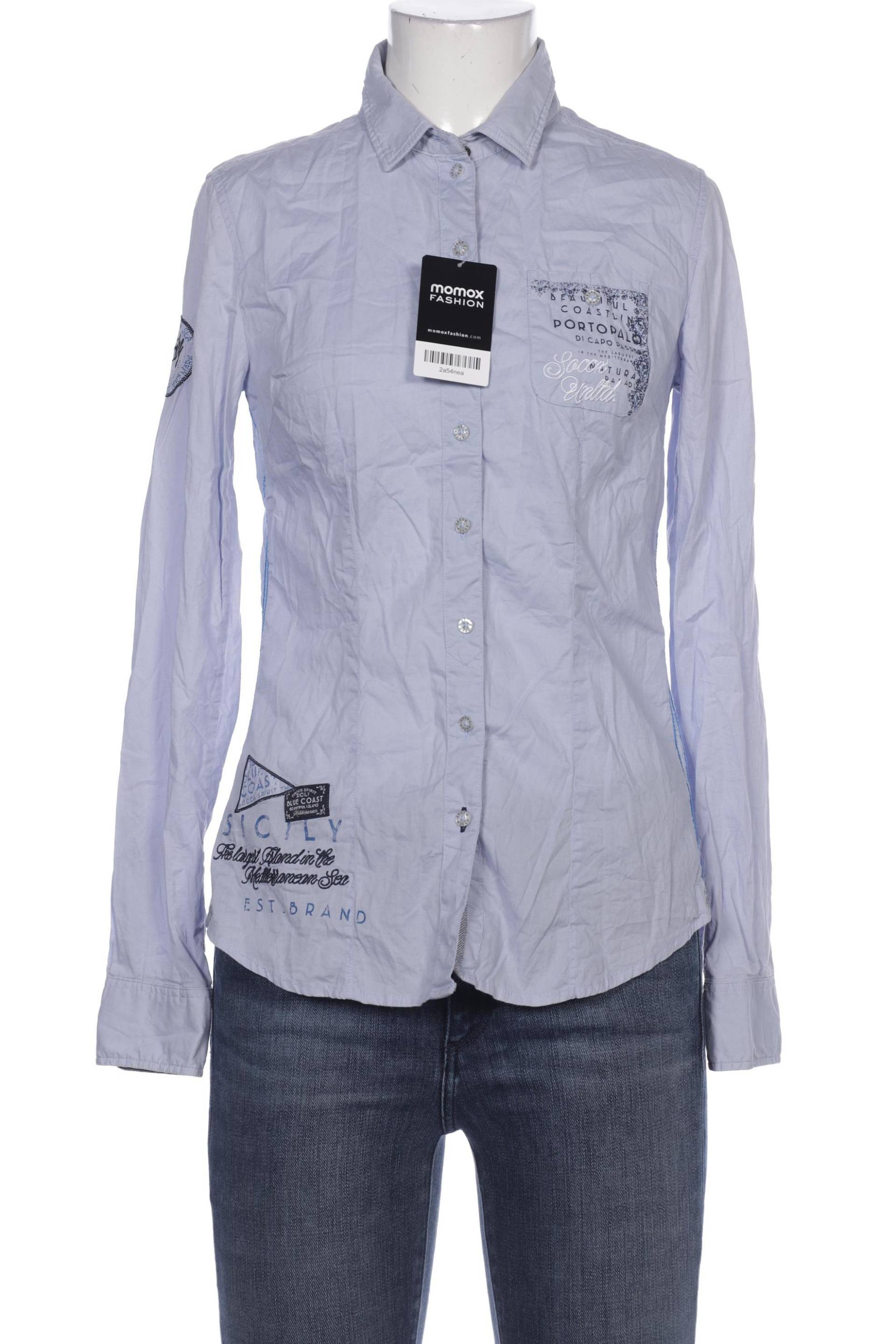 SOCCX Damen Bluse, hellblau von SOCCX