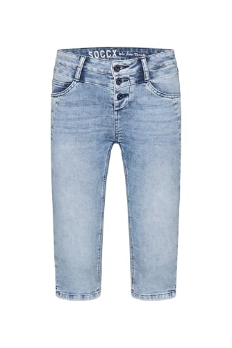 SOCCX Damen Capri Jeans LY:Dia Regular Fit Blue Used 27 SOCCX Damen Capri Jeans LY:Dia Regular Fit Blue Used 27 von SOCCX