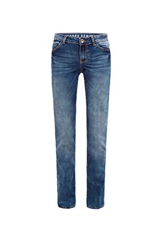 SOCCX Damen Denim RO:My Regular Fit Dark Stone Used 34 30 von SOCCX