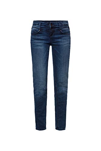 SOCCX Damen Destroyed Denim KA:RA mit dunkler Waschung Blue Black Vintage 27 30 von SOCCX