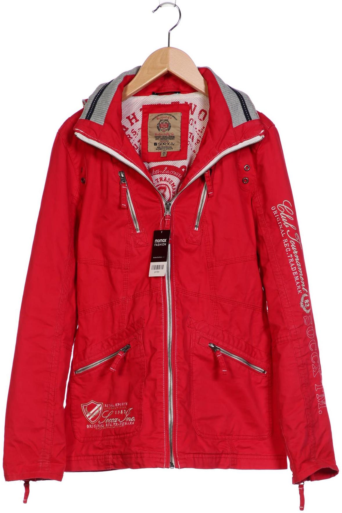 SOCCX Damen Jacke, rot von SOCCX