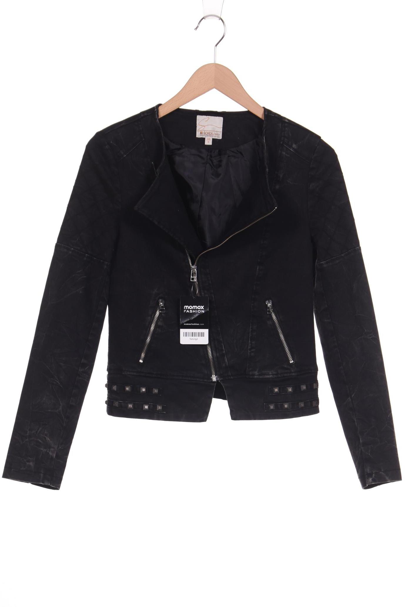 SOCCX Damen Jacke, schwarz von SOCCX