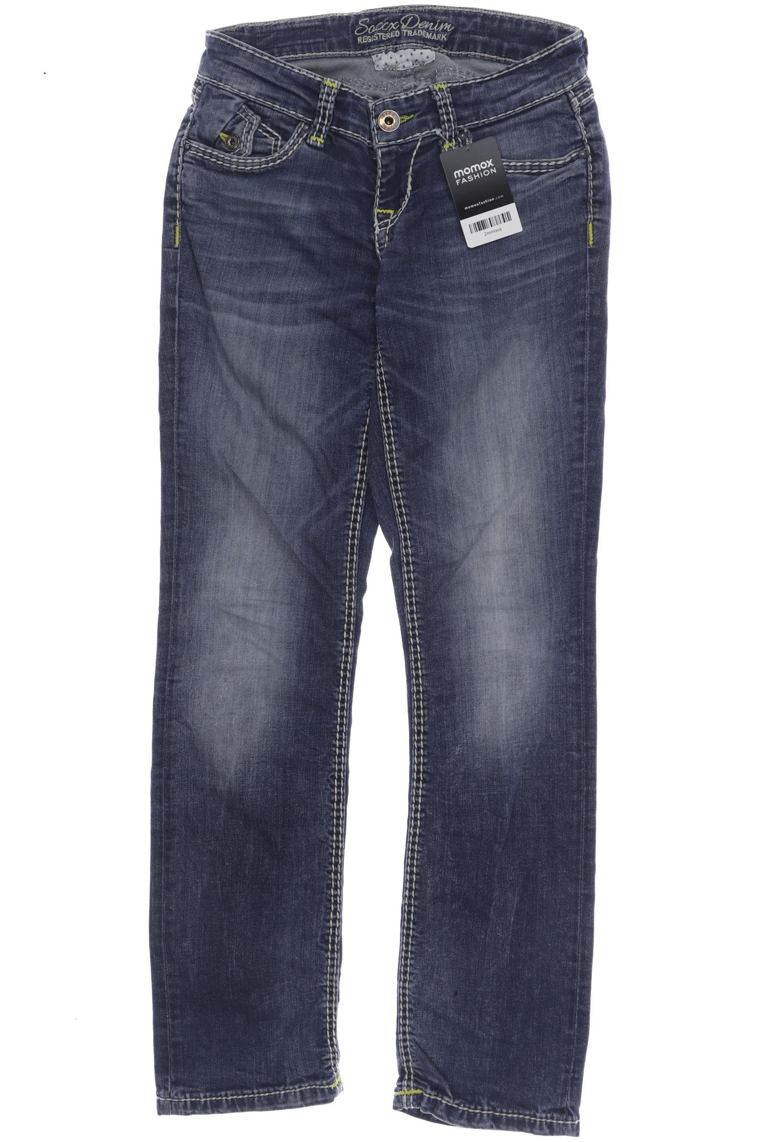 SOCCX Damen Jeans, blau von SOCCX