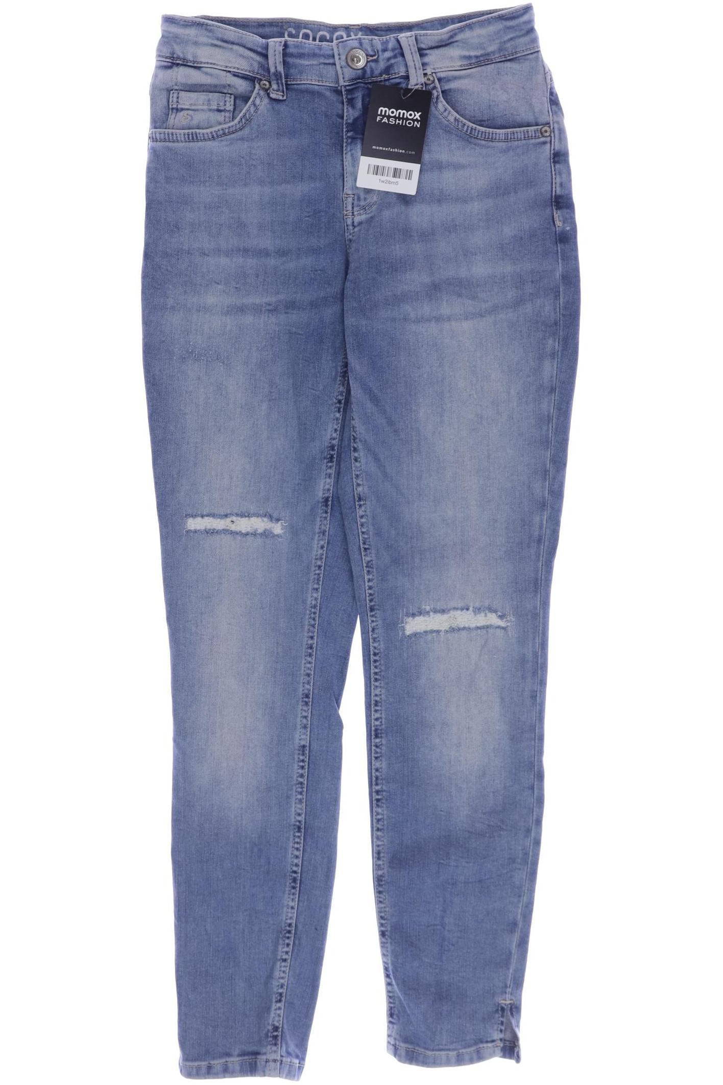 SOCCX Damen Jeans, blau von SOCCX