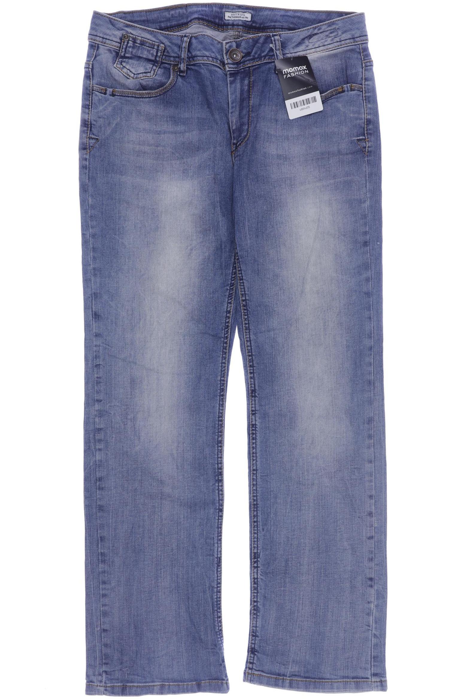 SOCCX Damen Jeans, blau von SOCCX