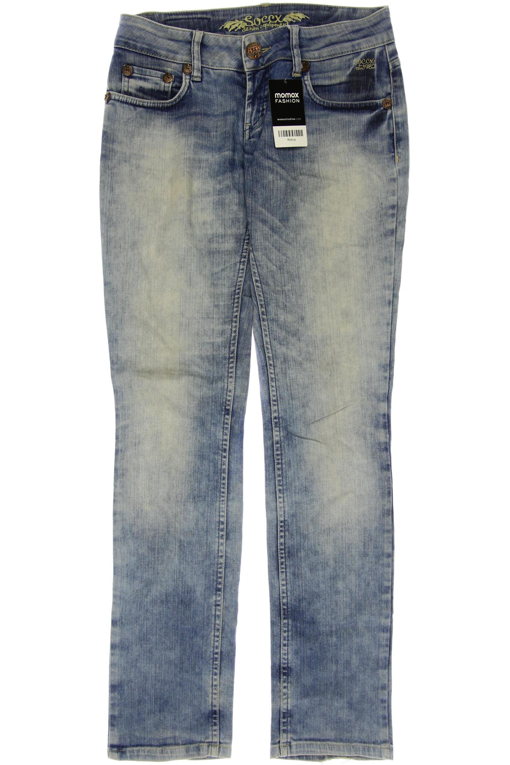 SOCCX Damen Jeans, blau von SOCCX