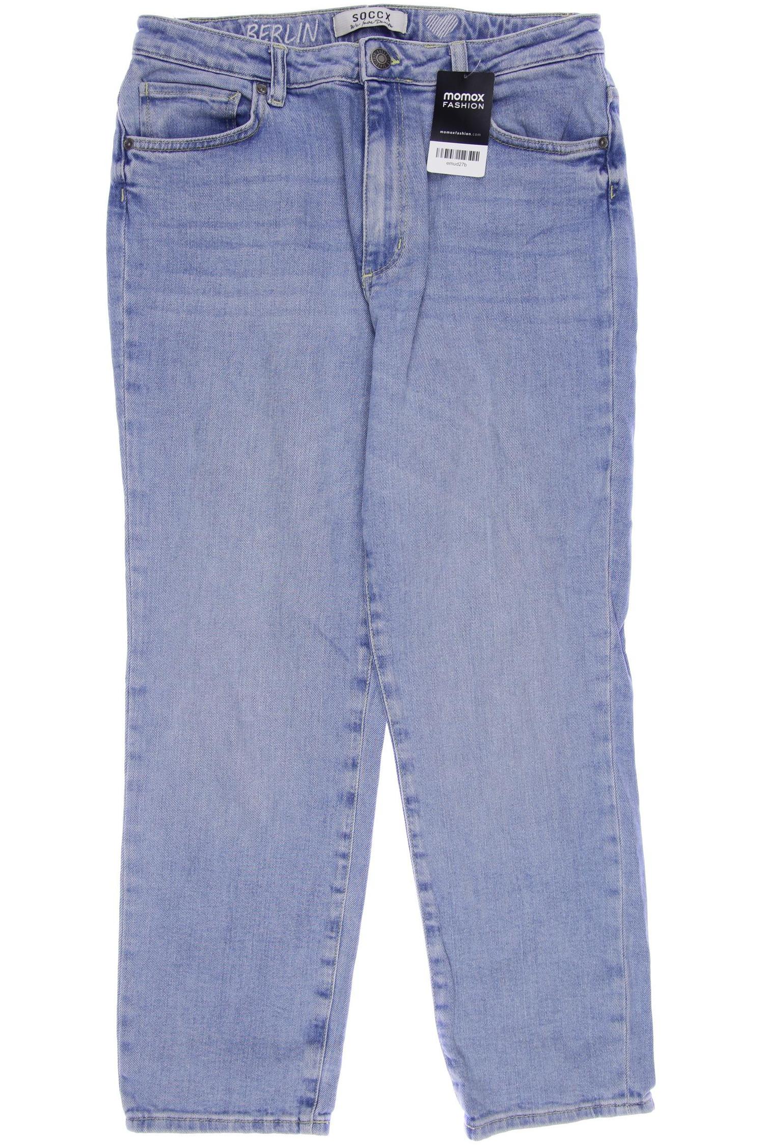 SOCCX Damen Jeans, blau von SOCCX