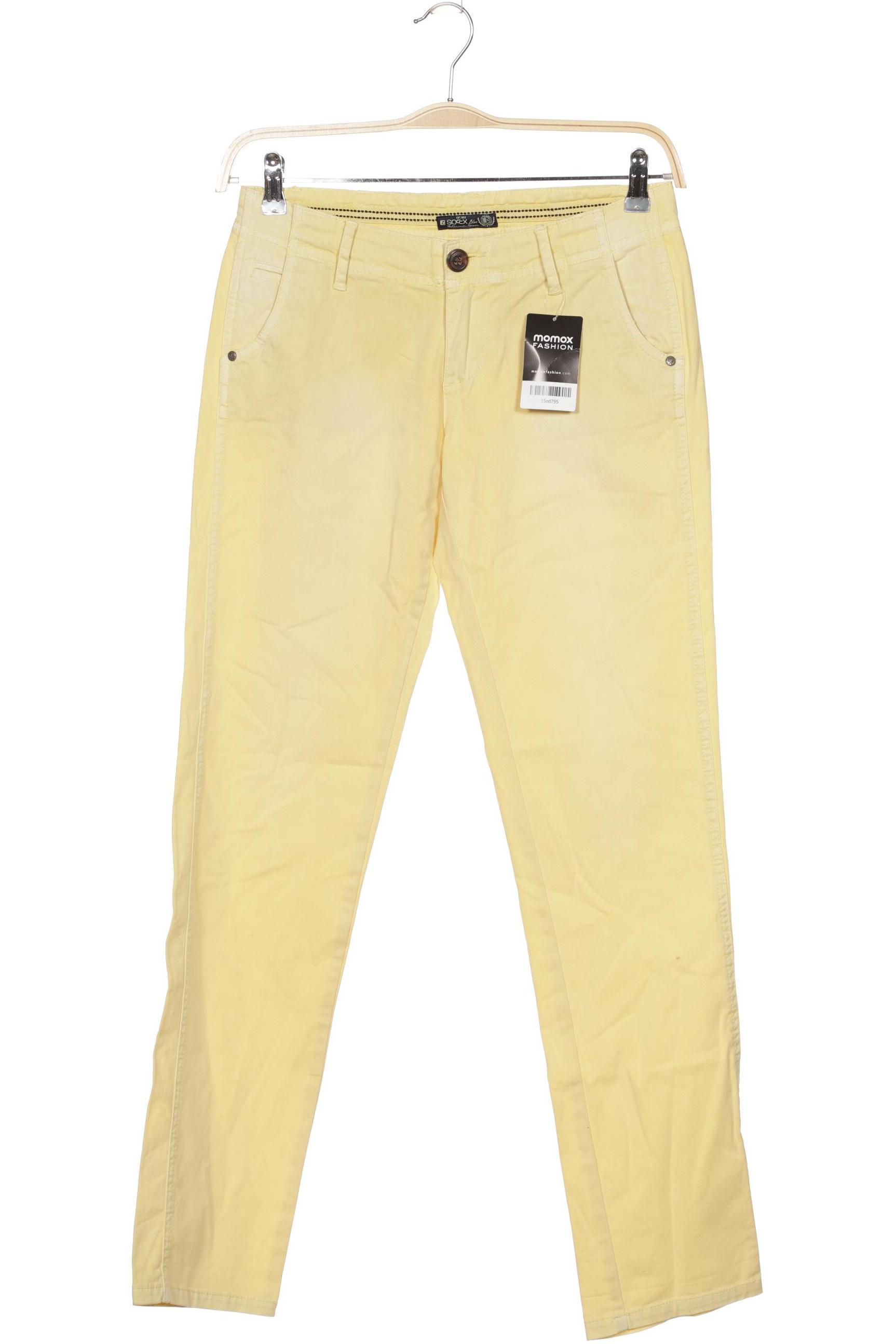SOCCX Damen Jeans, gelb von SOCCX