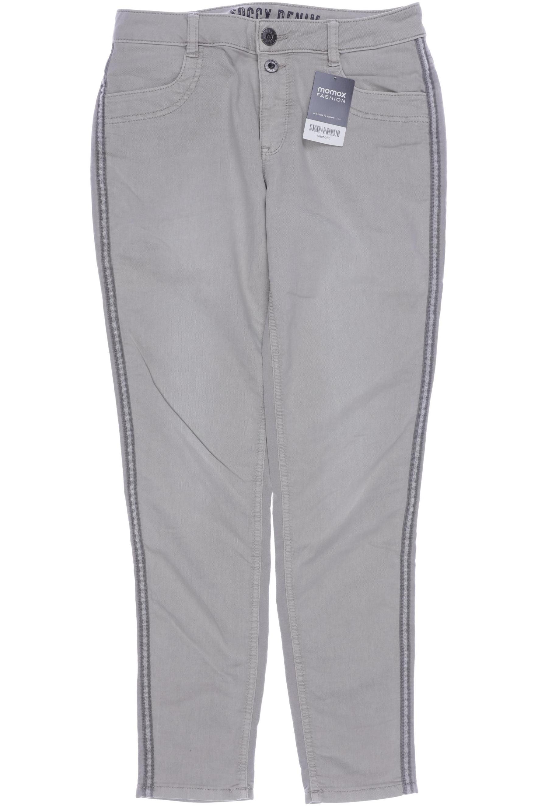 SOCCX Damen Jeans, grau von SOCCX