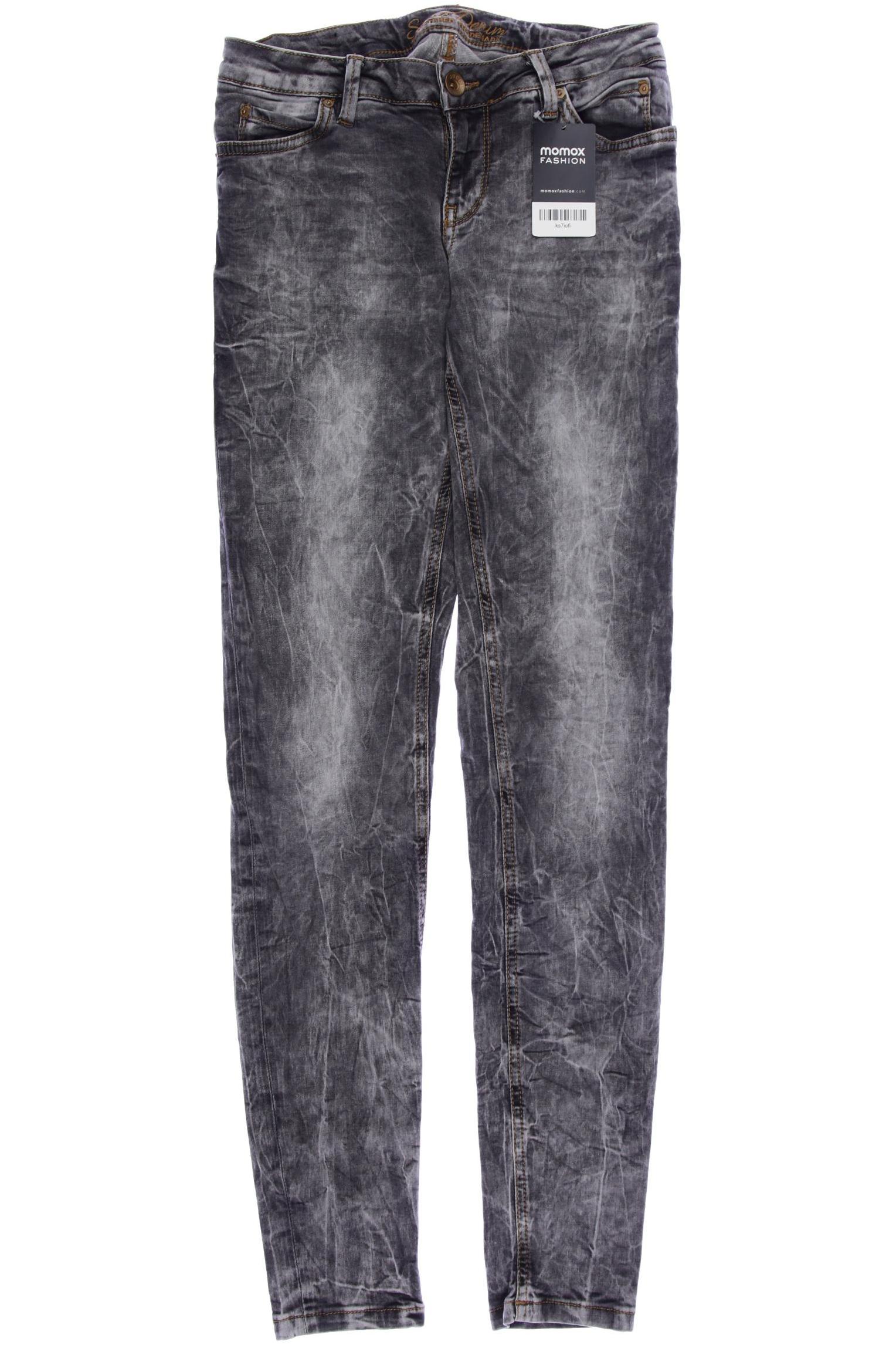 SOCCX Damen Jeans, grau von SOCCX