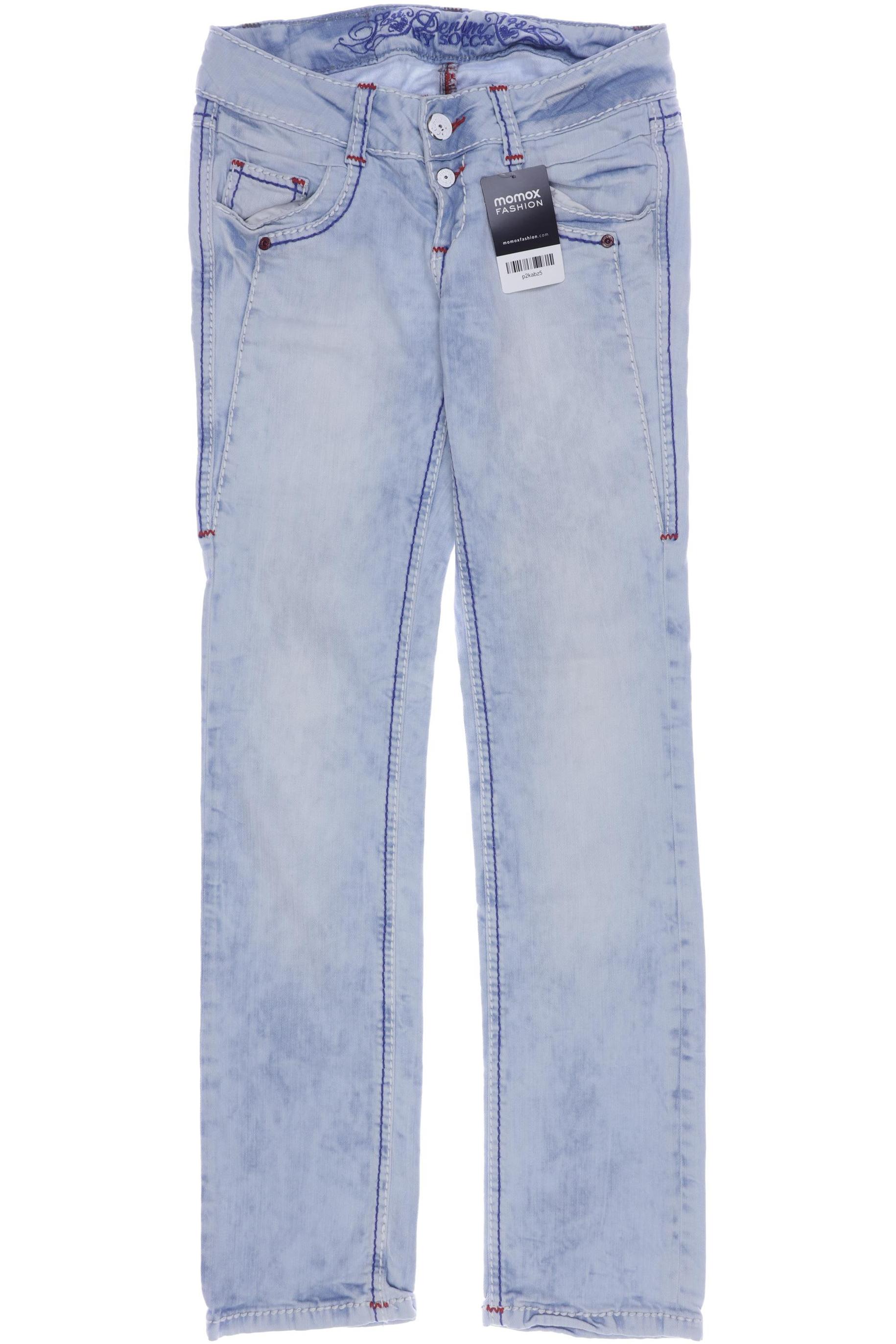 SOCCX Damen Jeans, hellblau von SOCCX