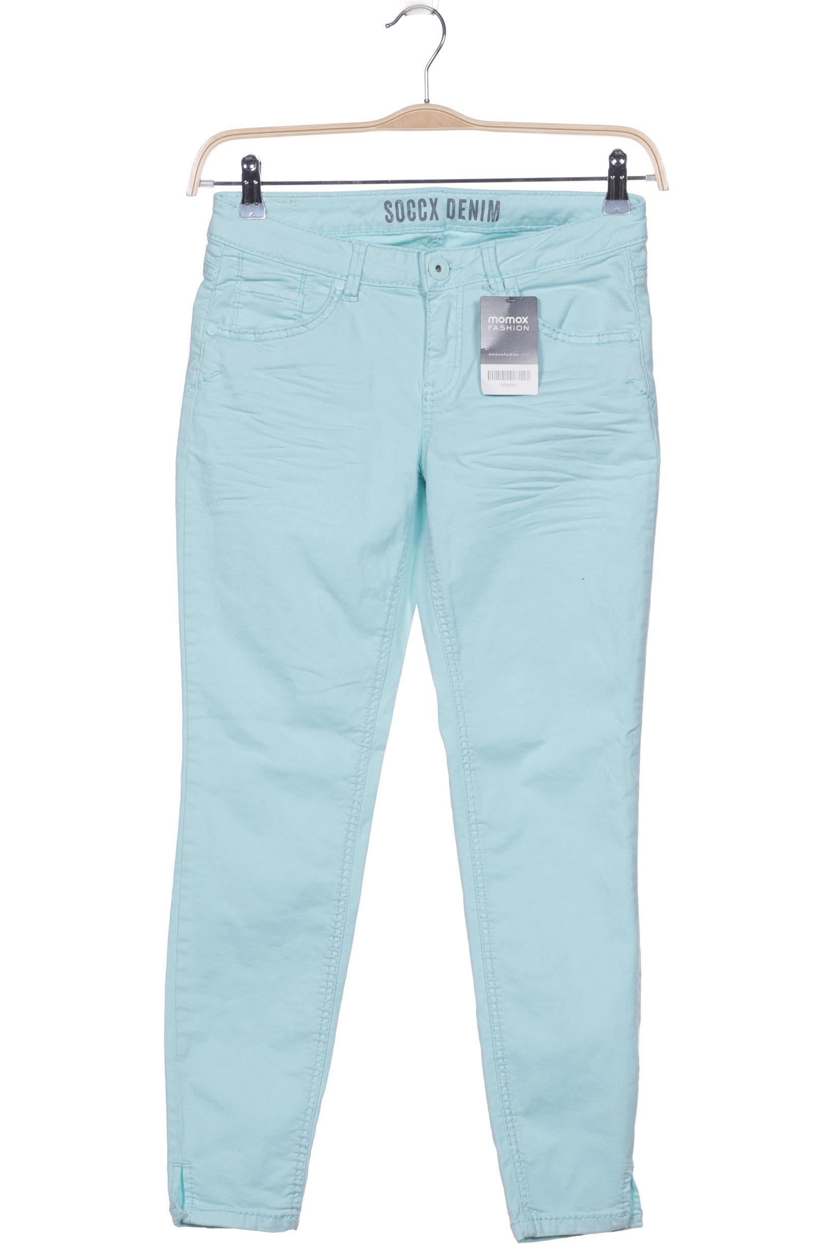 SOCCX Damen Jeans, hellblau von SOCCX