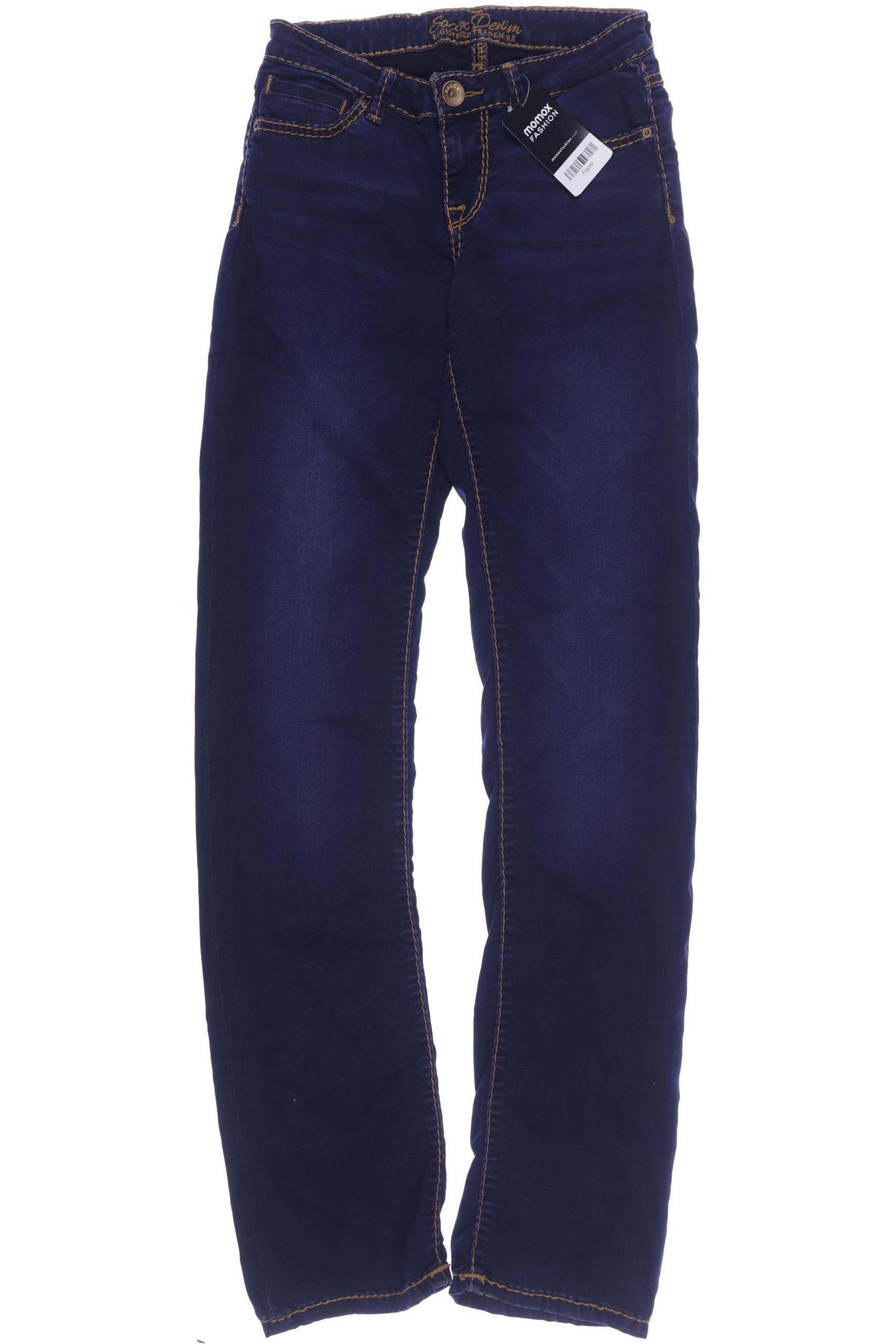 SOCCX Damen Jeans, marineblau von SOCCX