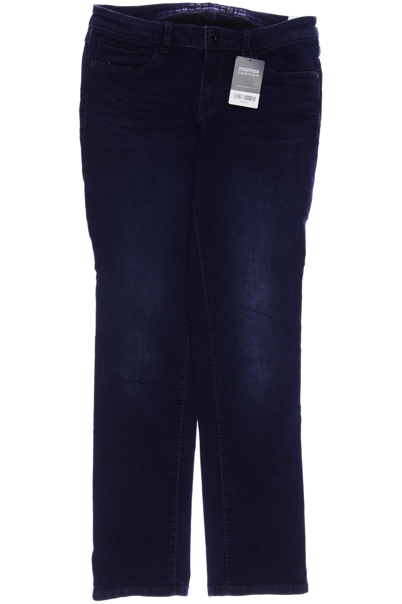 SOCCX Damen Jeans, marineblau von SOCCX