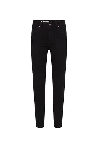 SOCCX Damen Jeans AL:Ice Slim Fit Black, 32, 30 von SOCCX