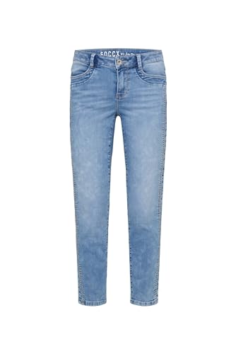 SOCCX Damen Jeans CH:AR Blue Used Jogg 32 von SOCCX