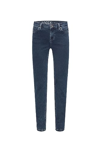 SOCCX Damen Jeans HE:DI Slim Fit Blue Black Jogg 31 32 von SOCCX