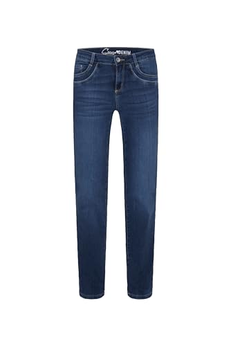 SOCCX Damen Jeans RO:My Regular Fit Dark Blue/Taschen 27 30 von SOCCX