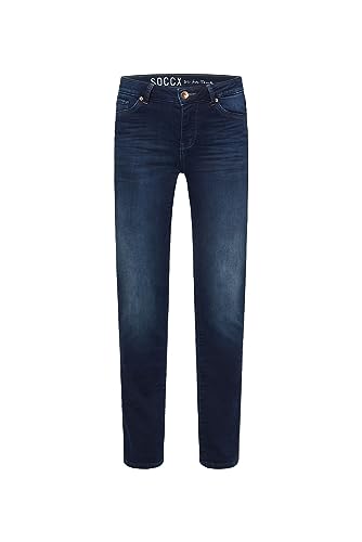 SOCCX Damen Jeans RO:My Regular Fit Dark Indigo Jogg 27 32 SOCCX Damen Jeans RO:My Regular Fit Dark Indigo Jogg 27 32 von SOCCX