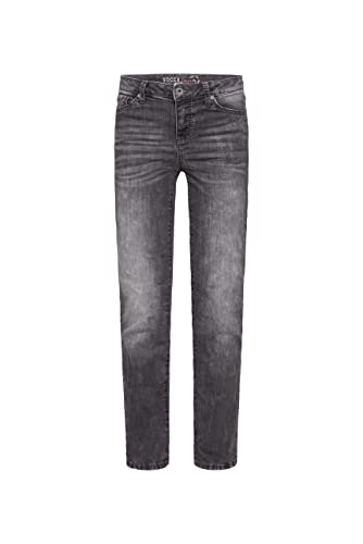 SOCCX Damen Jeans RO:My mit Bleaching-Effekten Grey Used 26 30 von SOCCX