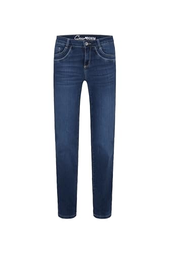 SOCCX Damen Jeans RO:My mit Taschen-Details Dark Blue 28 30 von SOCCX