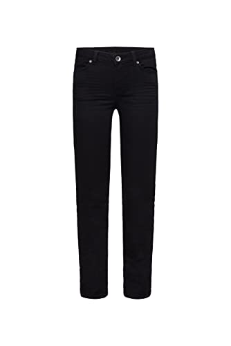 SOCCX Damen Jeans RO:My mit tonigen Nähten Black 32 36 von SOCCX