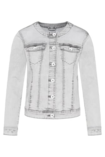 SOCCX Damen Jeansjacke JE:SSY Light Grey Printed XXL SOCCX Damen Jeansjacke JE:SSY Light Grey Printed XXL von SOCCX