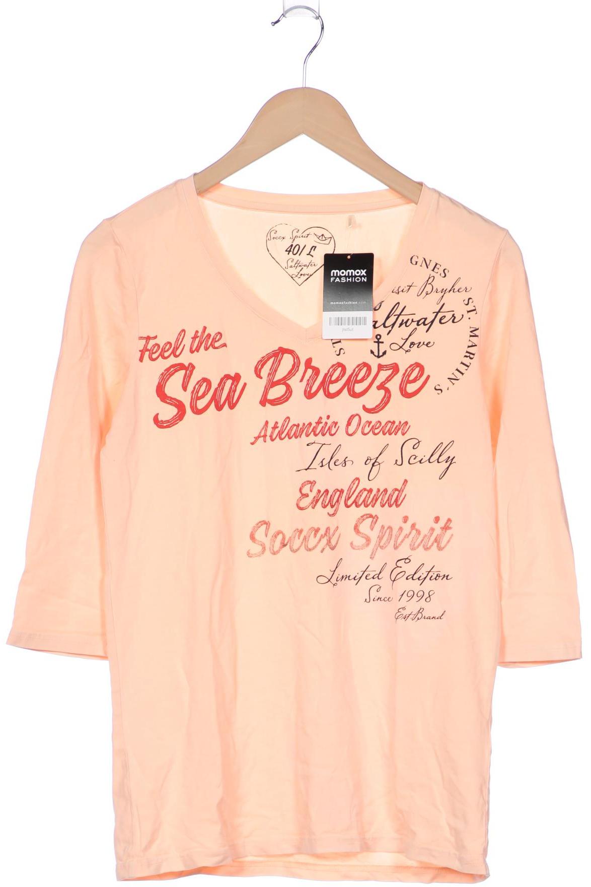 SOCCX Damen Langarmshirt, orange von SOCCX