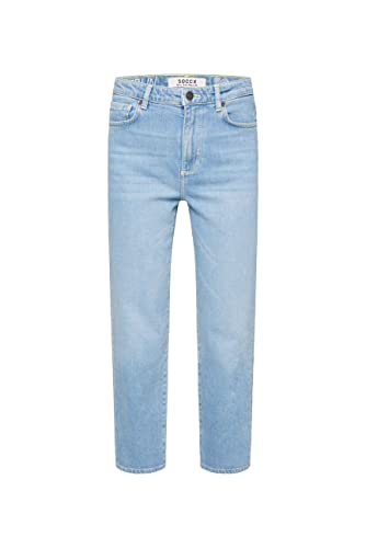 SOCCX Damen Mom Jeans LE:A Easy Blue 29 von SOCCX