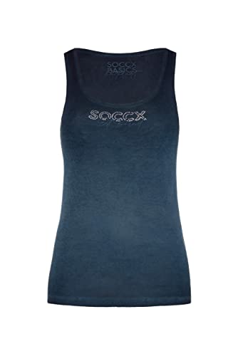 SOCCX Damen Top TA:mi Navy XXL von SOCCX