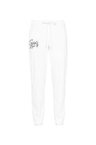 SOCCX Damen Sweathose mit Glitter Print Ivory L von SOCCX