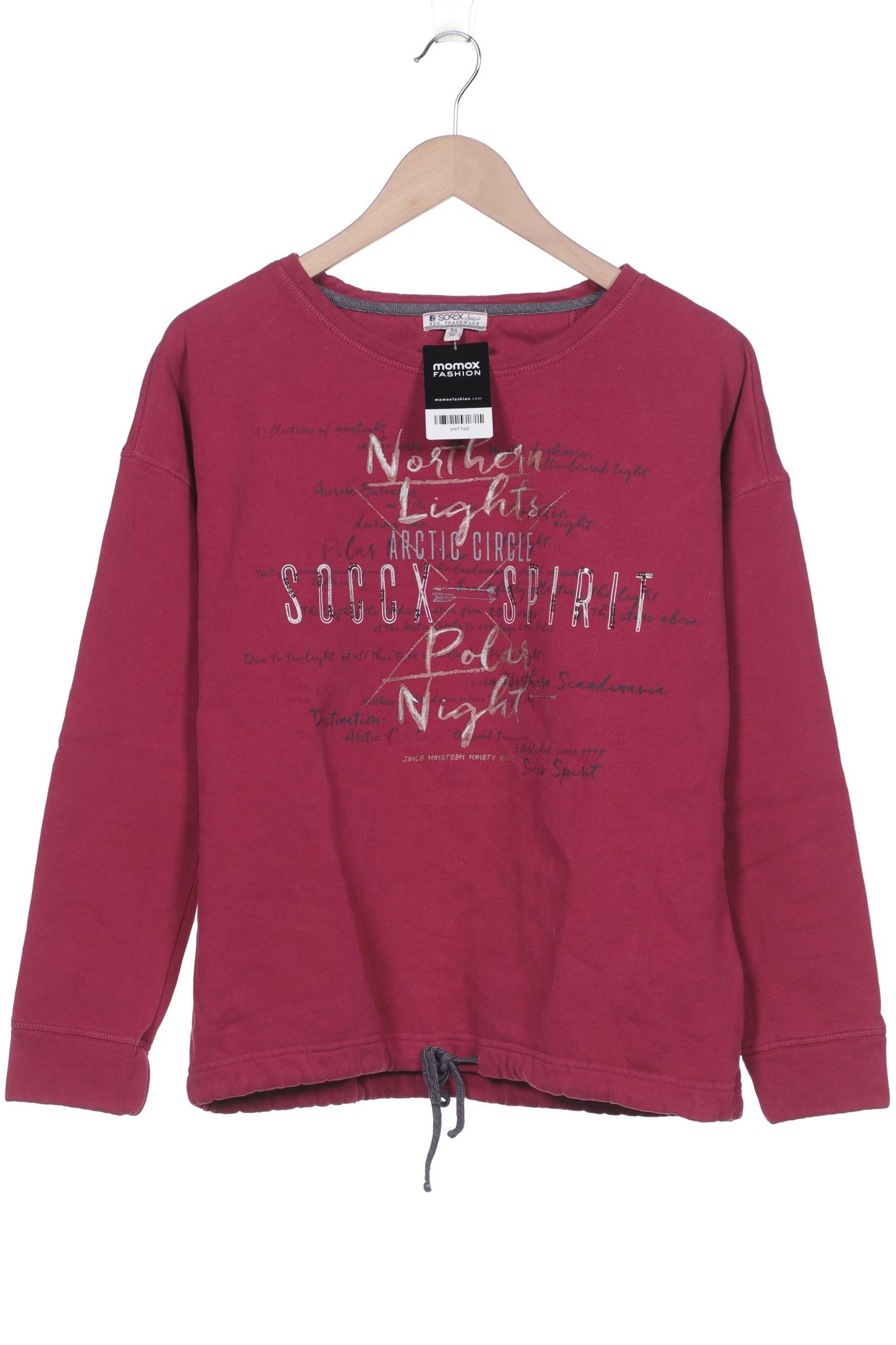 SOCCX Damen Sweatshirt, pink von SOCCX