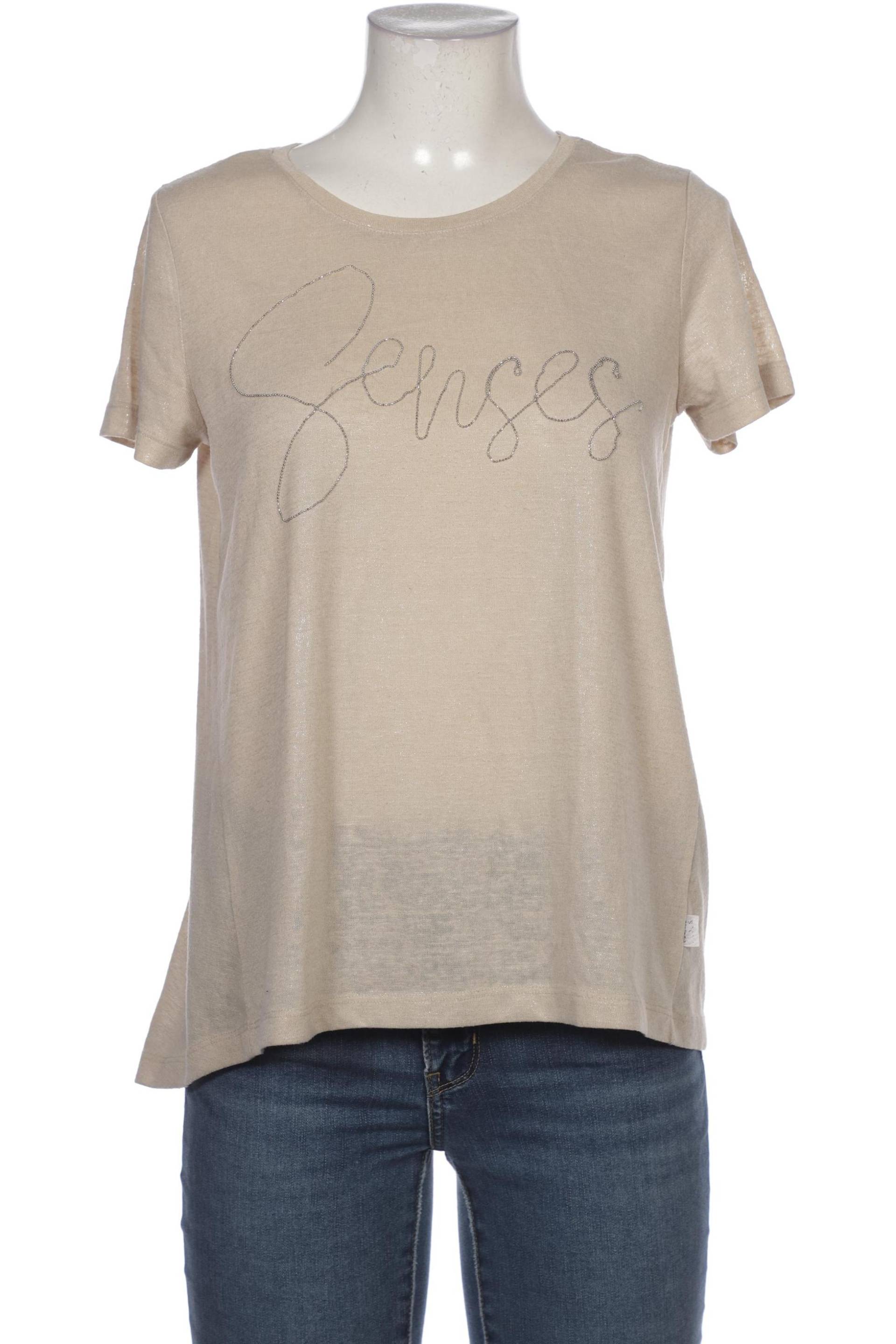 SOCCX Damen T-Shirt, beige von SOCCX