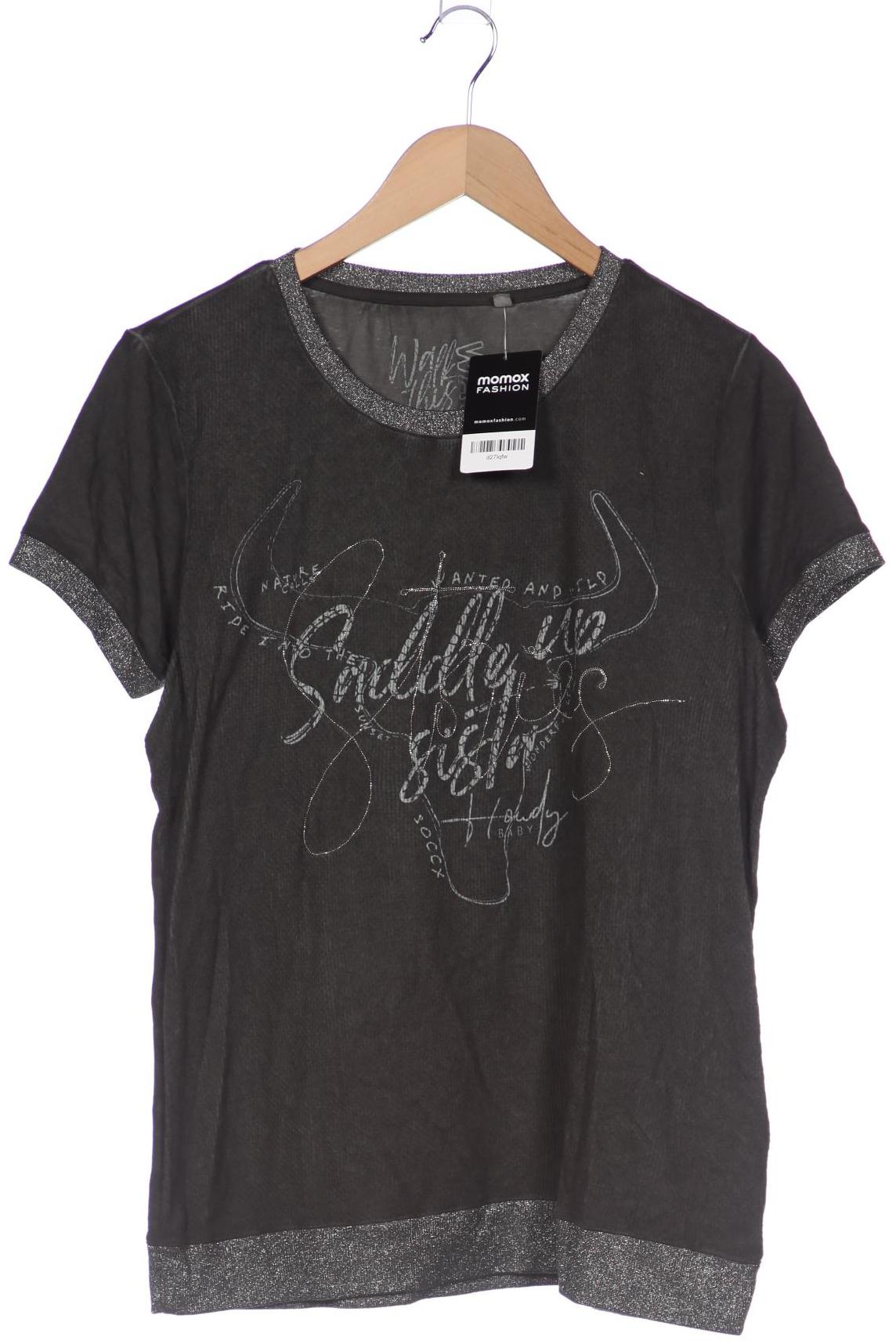 SOCCX Damen T-Shirt, grau von SOCCX