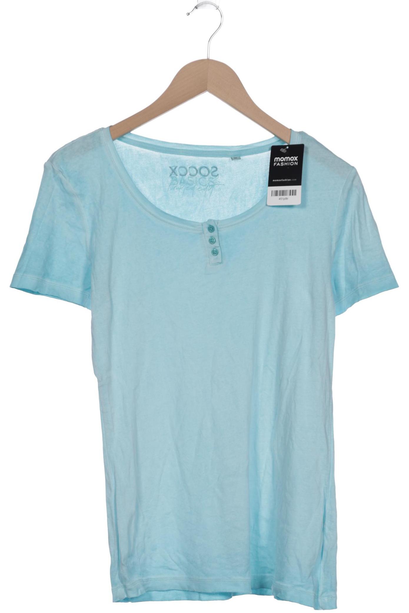 SOCCX Damen T-Shirt, hellblau von SOCCX