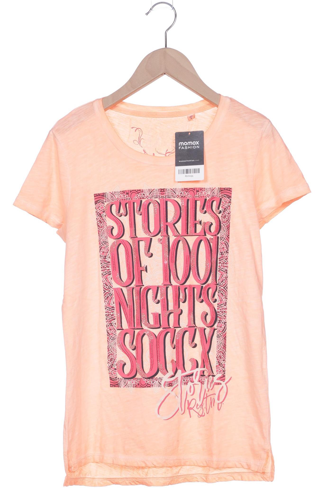 SOCCX Damen T-Shirt, orange von SOCCX