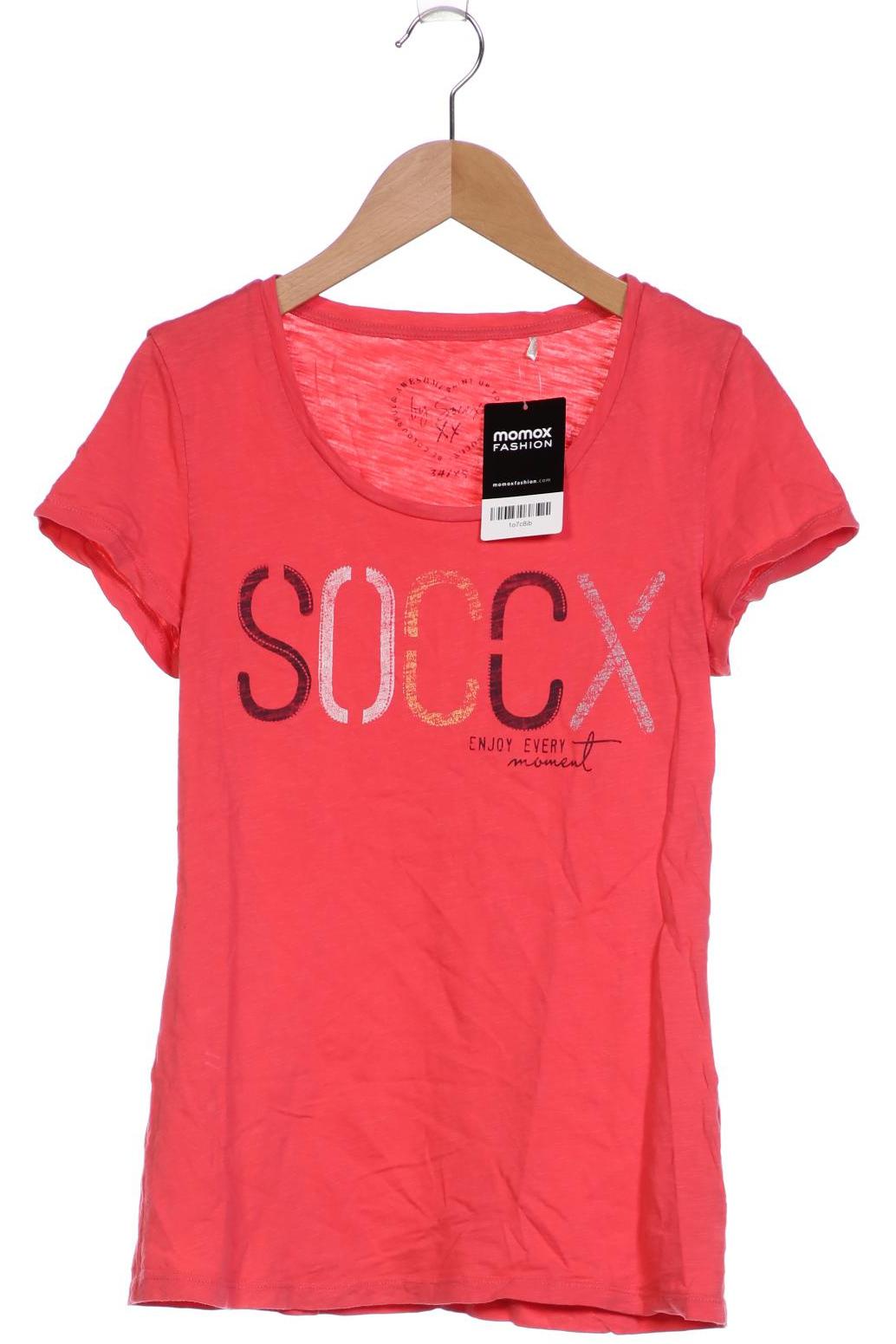 SOCCX Damen T-Shirt, pink von SOCCX