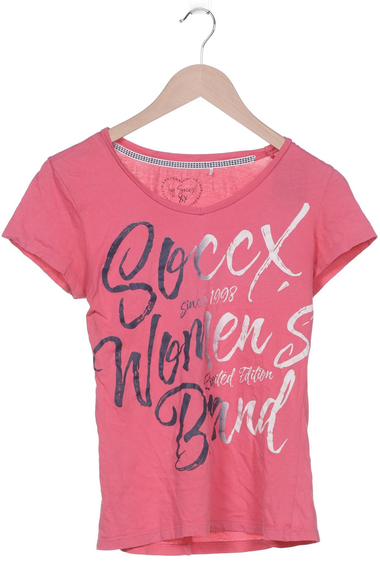 SOCCX Damen T-Shirt, pink von SOCCX