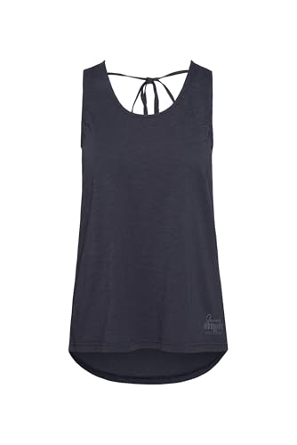 SOCCX Damen Top mit Rücken-Detail Deep Sea, XL SOCCX Damen Top mit Rücken-Detail Deep Sea, XL von SOCCX