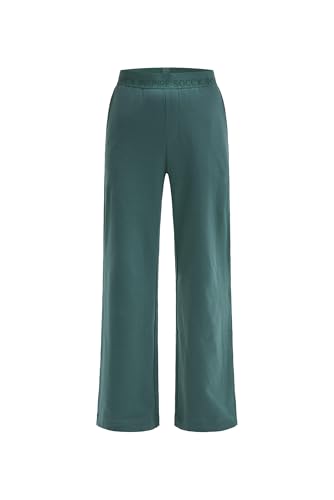 SOCCX Damen Wide Leg Sweatpants Topaz, S von SOCCX
