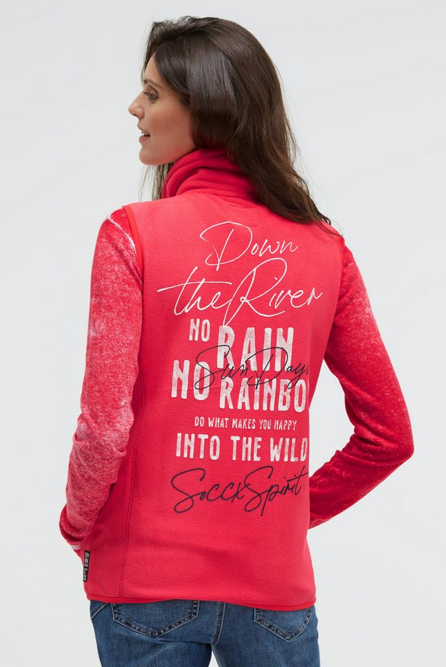 SOCCX Fleeceweste mit Brusttasche von SOCCX