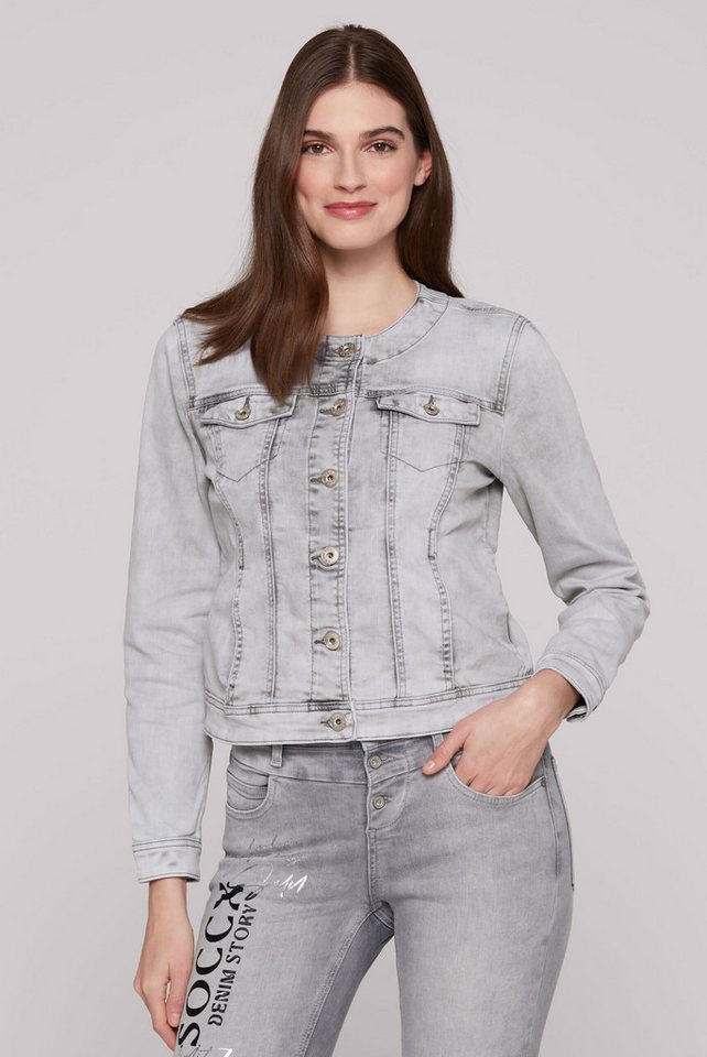 SOCCX Jeansjacke mit Brusttaschen von SOCCX