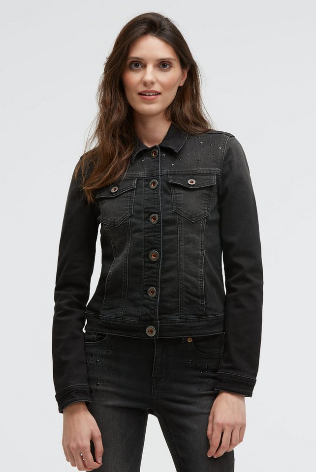 SOCCX Jeansjacke mit Schmuckelemente von SOCCX