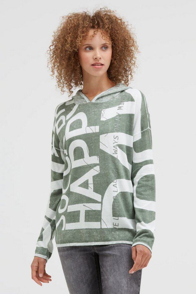 SOCCX Kapuzenpullover aus Feinstrick von SOCCX