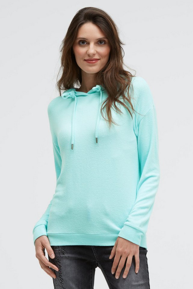 SOCCX Kapuzenpullover aus Flauschstrick von SOCCX