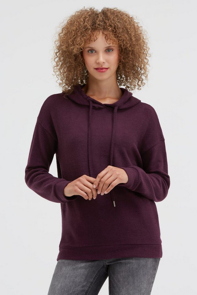 SOCCX Kapuzenpullover aus Flauschstrick von SOCCX